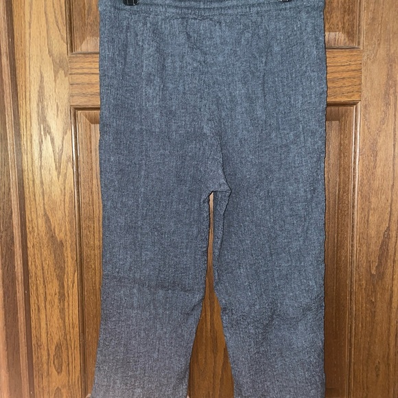 J Jill Pure Jill Linen Blend Crop Capri Pant - Picture 3 of 6